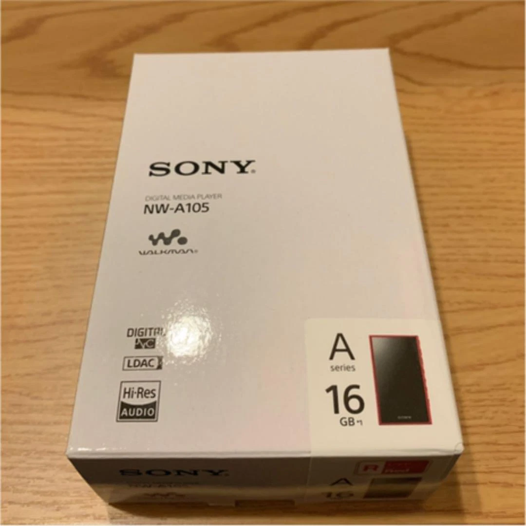 SONY Walkman 16GB A Series NW-A105: Red NW-A105 R From Japan New