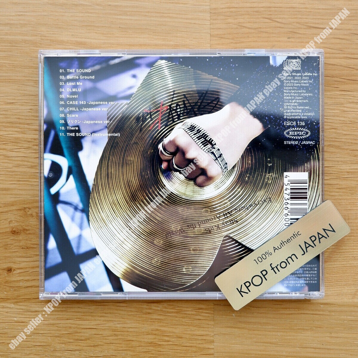 Felix STRAY KIDS THE SOUND Solo CD + Official photocard photo card