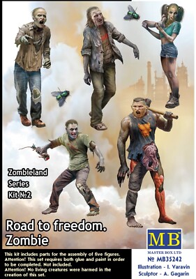 Zombieland Series, Kit No. 2. Road to freedom. Zombie 1/35