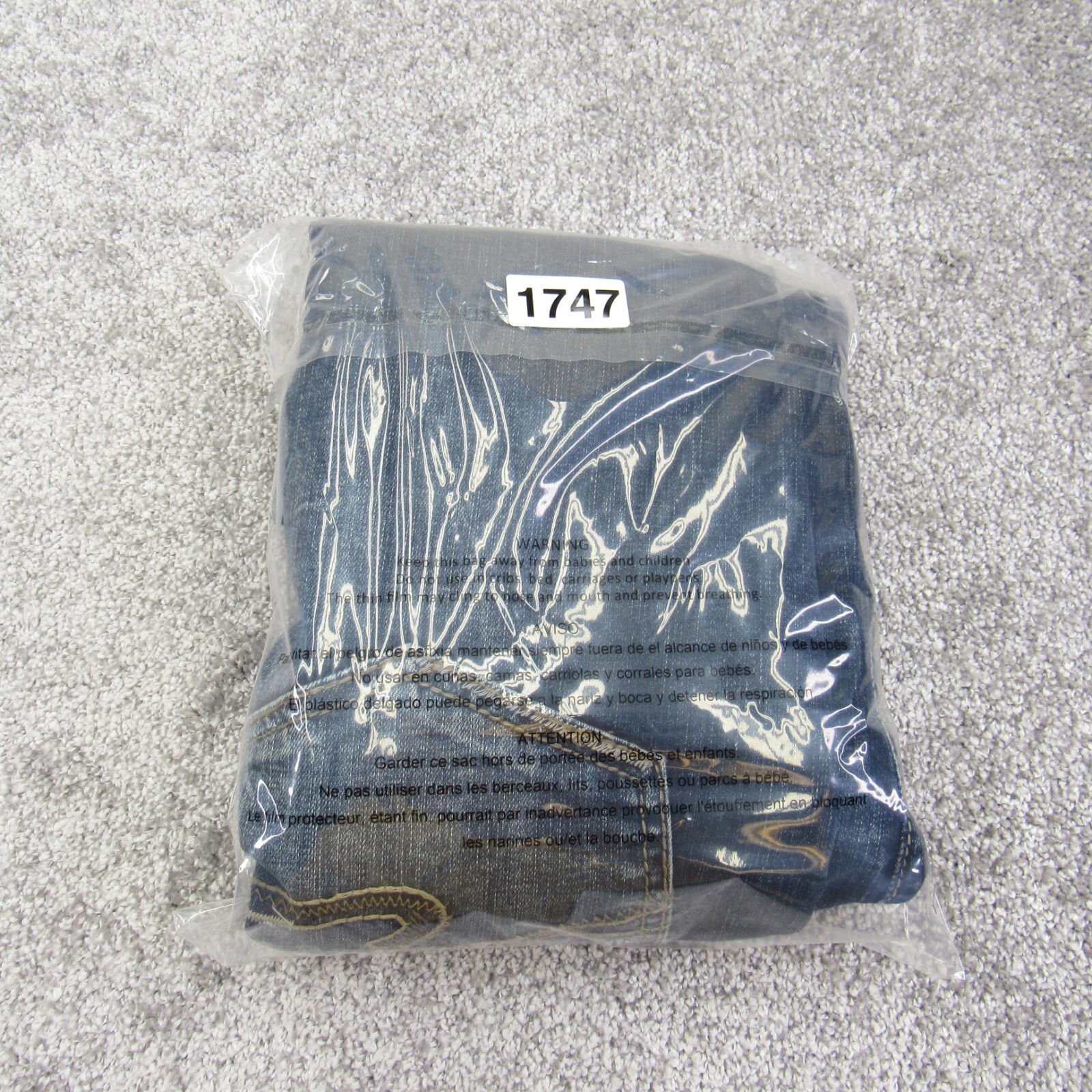 Silver Jeans Mens 38x34 Blue Denim Grayson Straight Leg Stretch Casual Pants