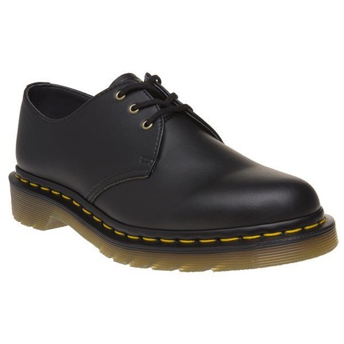 Womens Dr. Martens Black Vegan 1461 