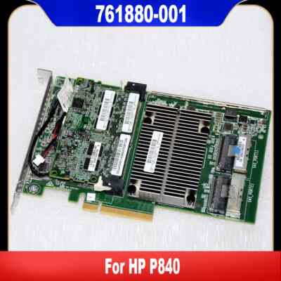 For HP P840 4GB Array Card FBWC 726897-B21 12GB 2-Port SAS Controller 100%Tested