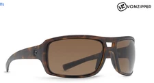 VonZipper Hammerlock Sunglasses TSC Demi Tortoise Satin / Bronze