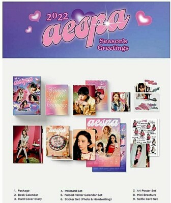 K-POP・アジア aespa 2022 Season's Greetings s-l400.jpg