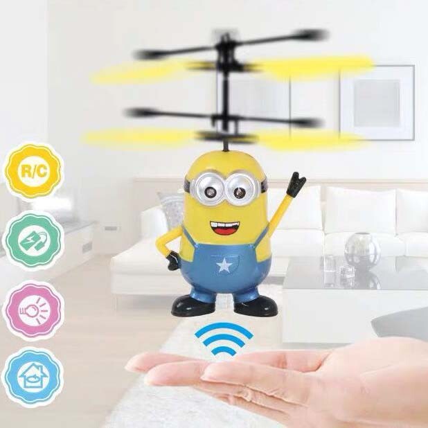 minion helicopter with infrared sensor