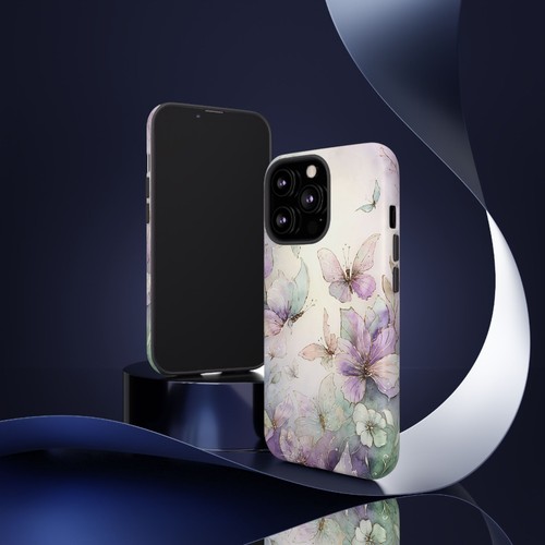 Spring Butterfly Phone Case, Elegant Nature-Inspired Design Cover | X53 - 第 101/272 張圖片