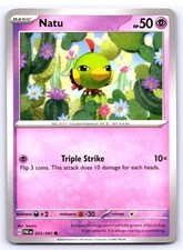 Pokemon TCG Natu 025/091 Paldean Fates (2 card minimum)