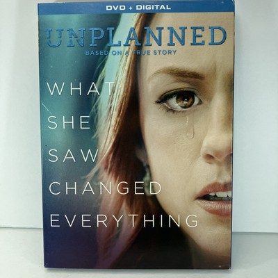 Unplanned DVD + Digital Based On A True Story Brand New Factory Sealed
