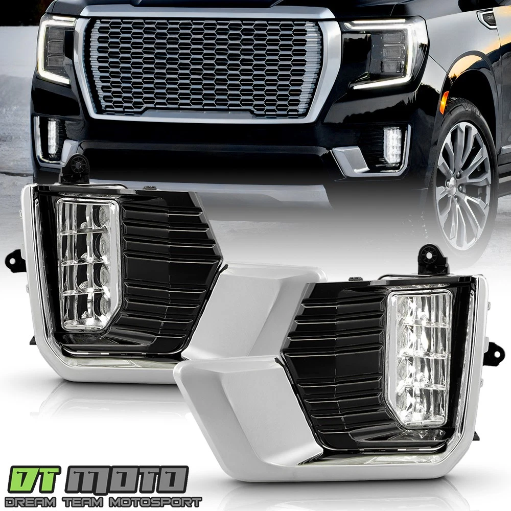 For 2021-2024 GMC Yukon XL Denali SLE SLT LED Fog Lights Driving Lamps w/Switch
Opens in a new windo