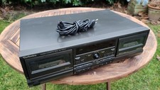 Technics Stereo Cassette DOUBLE TAPE Deck RS-TR373 --rechtes Fach öffnet nicht--