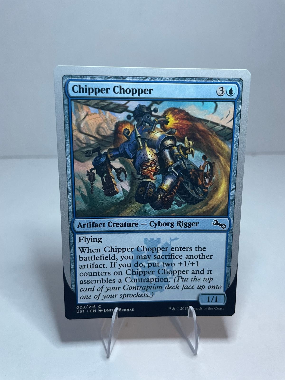 Chipper Chopper 28 Common Unstable Magic: The Gathering Lightly Played