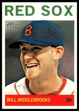 2013 Topps Heritage Will Middlebrooks #60