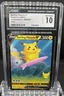 Pokemon 2021 Surfing Pikachu V 008/025 Holo Celebrations GEM MINT CGC 10