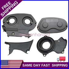 FOR Chevy CRUZE AVEO SONIC Pontiac G3 1.6 1.8 Timing Belt Cover Outer-Inner Set