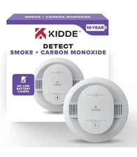 Kidde Smoke & Carbon Monoxide Detector, 10-Year Battery Powered
