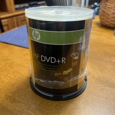 HP 100 Pack 16X 120min Video DVD R Blank DVD Media 4.7GB Data New Unsealed