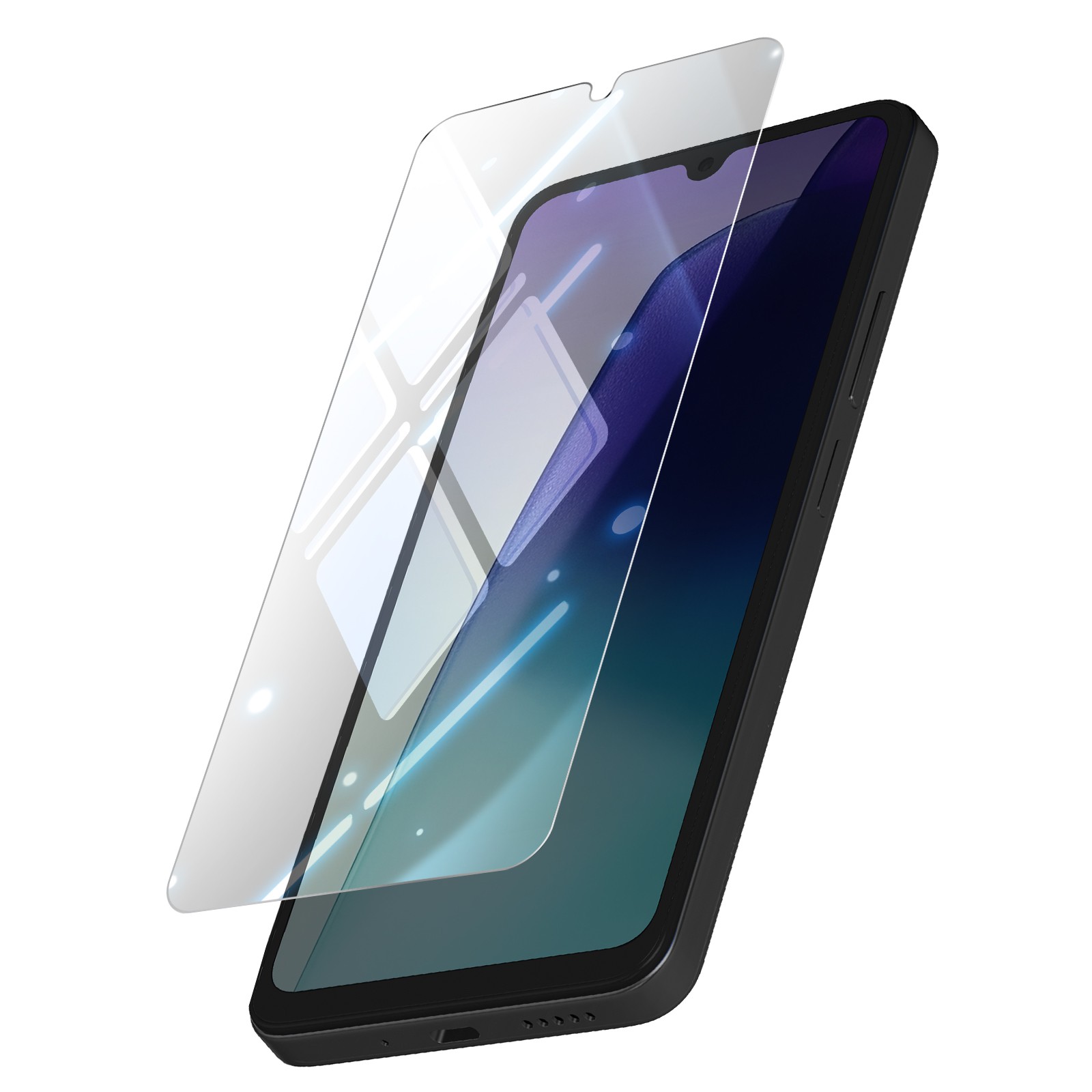 Eviter les rayures sur l'ecran avec le verre trempe 9H Avizar pour Redmi 14C