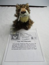 Ganz Webkinz LEOPARD Used Code Adoption Paper Copy