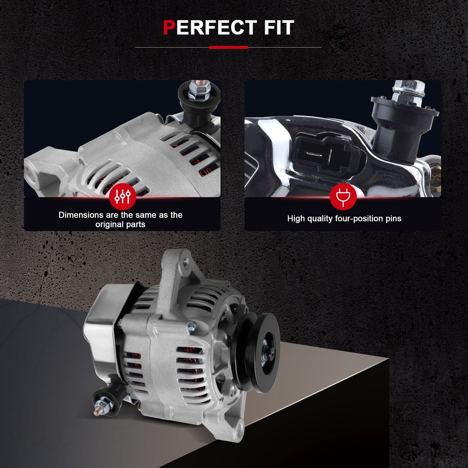 Alternator for Chevy Mini DENSO Street Rod Race 1-wire 400