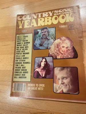 Country Song Roundup Annual 1980  Issue Dolly Parton - KENNY RODGERS - EMILOU