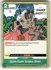 Gum-Gum Snake Shot OP13-039 Carrying On His Will NM