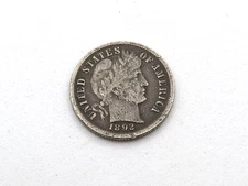 UNITED STATES 1892 BARBER DIME VF CONDITION OR BETTER**