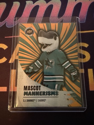 SJ Sharkie #M-2 2026 Upper Deck National Hockey Card Day Mascot Mannerisms card