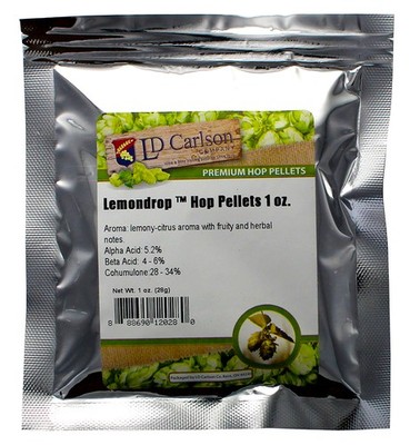Hopunion US Hop Pellets for Home Brew Beer Making (Lemondrop)1 Ounce
