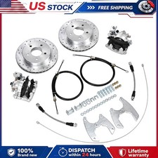 Brake Conversion Kit 5x5 Bolt Pattern For Chevy C10 Rear Disc Brake Drum To Disc
