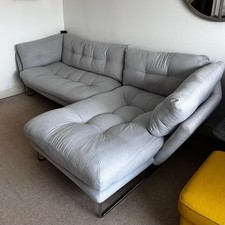 Saba New york Suite Corner Sofa Grey