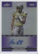 2016 Leaf US Army All-American Bowl Metal 4/15 Javon McKinley #49 Auto ni4