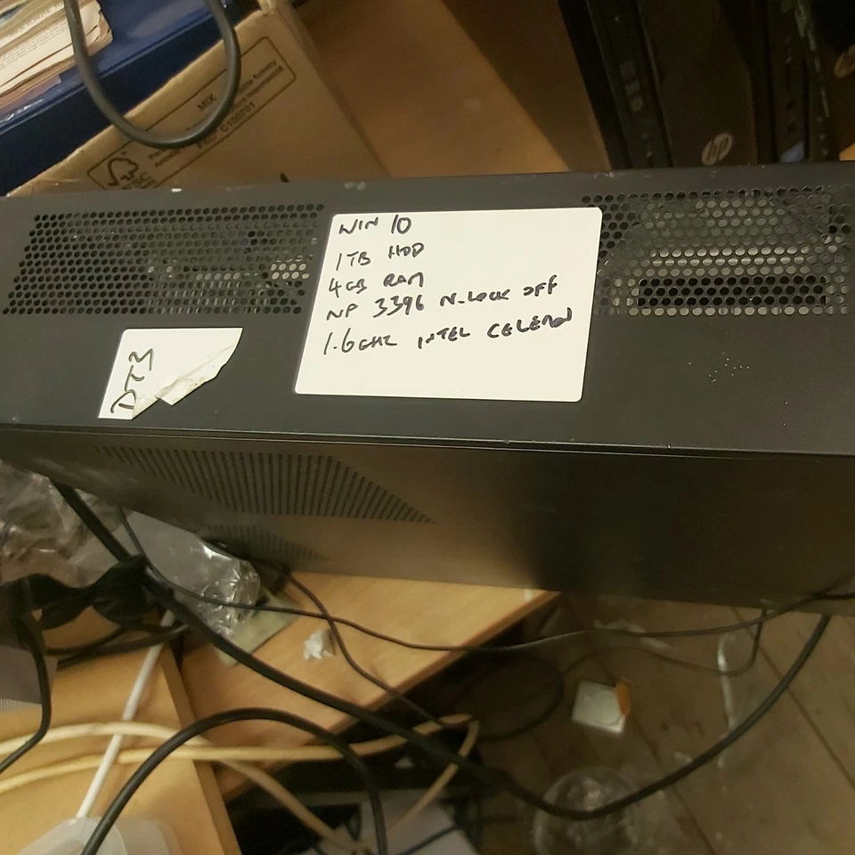 HP Slimline 411-a000na Desktop PC Computer 1tb 1.60GHz, 4GB, WINDOWS 10 - Image 2 of 4