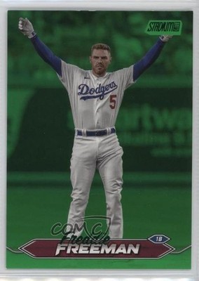 2024 Topps Stadium Club Green Foil 129/199 Freddie Freeman #129 16wc