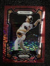 2024 Prizm Jim Palmer Red Pulsar Prizm #294 #330/399 Sp