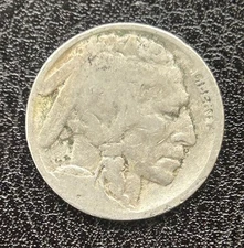 Buffalo Nickel, Indian Head Nickel; Year Unknown