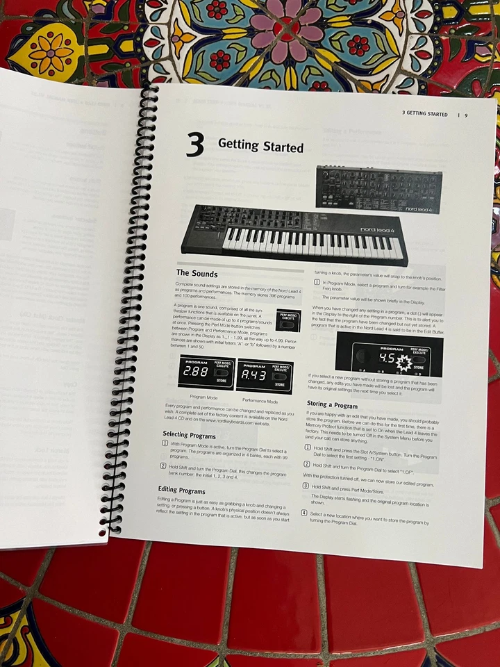NORD LEAD 4 ORIGINAL OWNERS MANUAL - Image 2 of 2