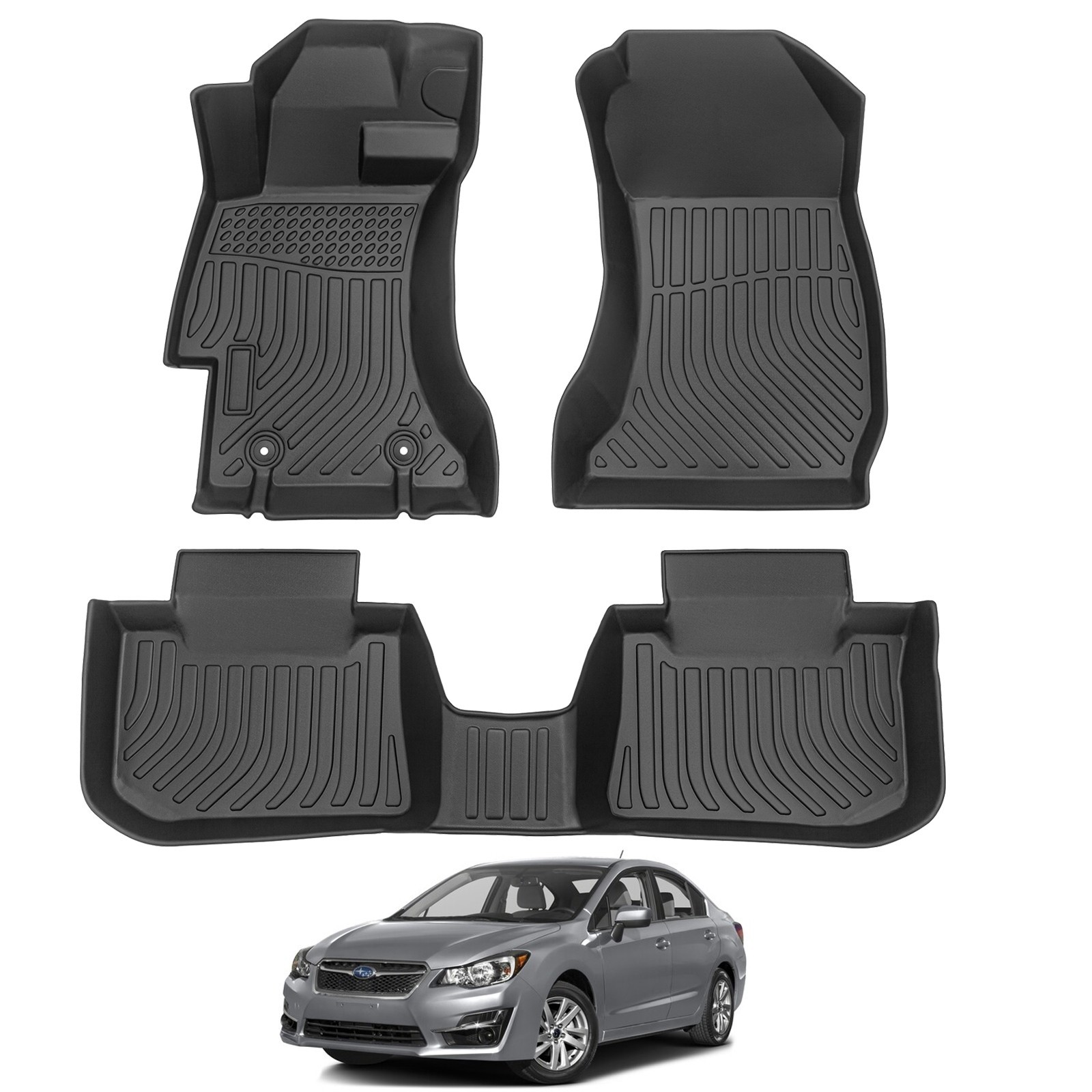 OE Tapetes Para Autos Coche De 2012-2016 Subaru Impreza Alfombrillas Para Carros