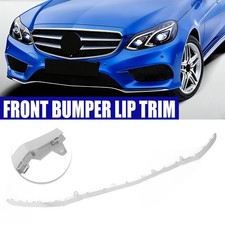 For 2014-2016 Mercedes E-Class W212 Chrome Front Bumper Grille Trim Molding Lip