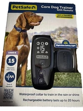 PetSafe Core Dog Trainer with Remote – Waterproof Training Collar – 1000 Foot