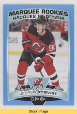 2019 Upper Deck O-Pee-Chee Update Marquee Rookies Blue Jesper Boqvist READ kr0