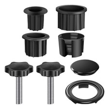Parasol Foot Mount Accessory with 3 Reducing Rings and Screws