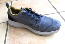 Sketchers Mens size UK 10 Textile Casual shoes in Blue Goga Mat Arch Memory Foam