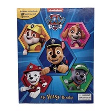 Paw Patrol My Busy Books - Storybook, 10 figurines, playmat Nickelodeon