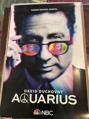NBC Aquarius David Duchovny Tv Show 27  X 40  Poster New
