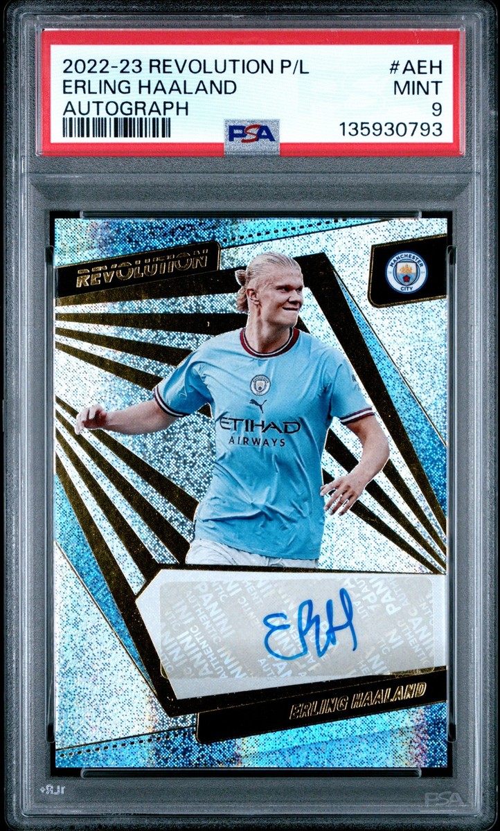 ハーランド　オートグラフ 2022-23 Panini Revolution Premier League - Autographs Erling