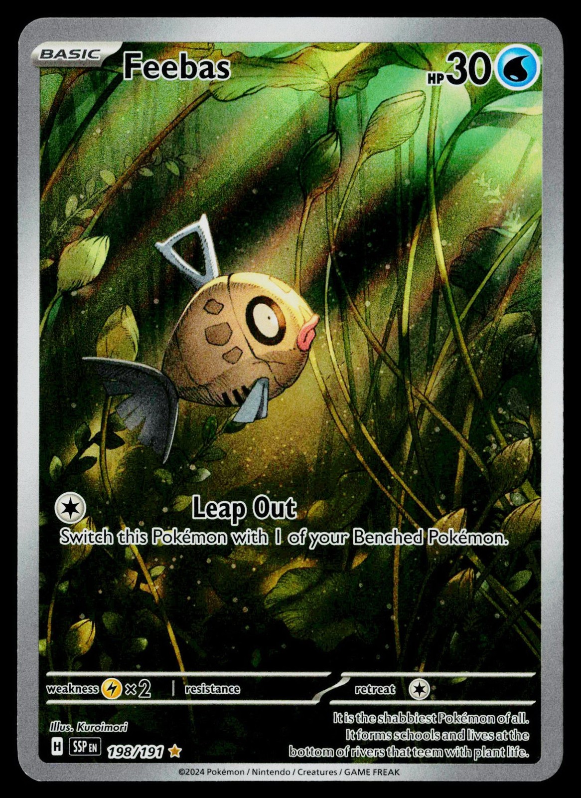 Feebas Holofoil EN [SSP - 198/191] NM