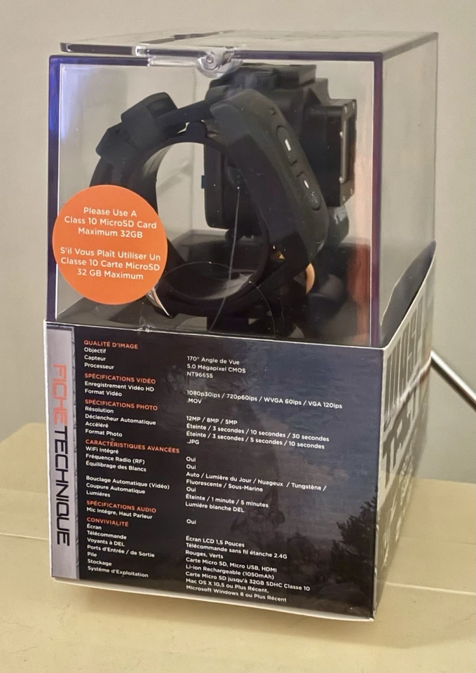 Waspcam Wasp TACT 9905 Wifi Waterproof Action-Sports Camera - Image 2 of 4