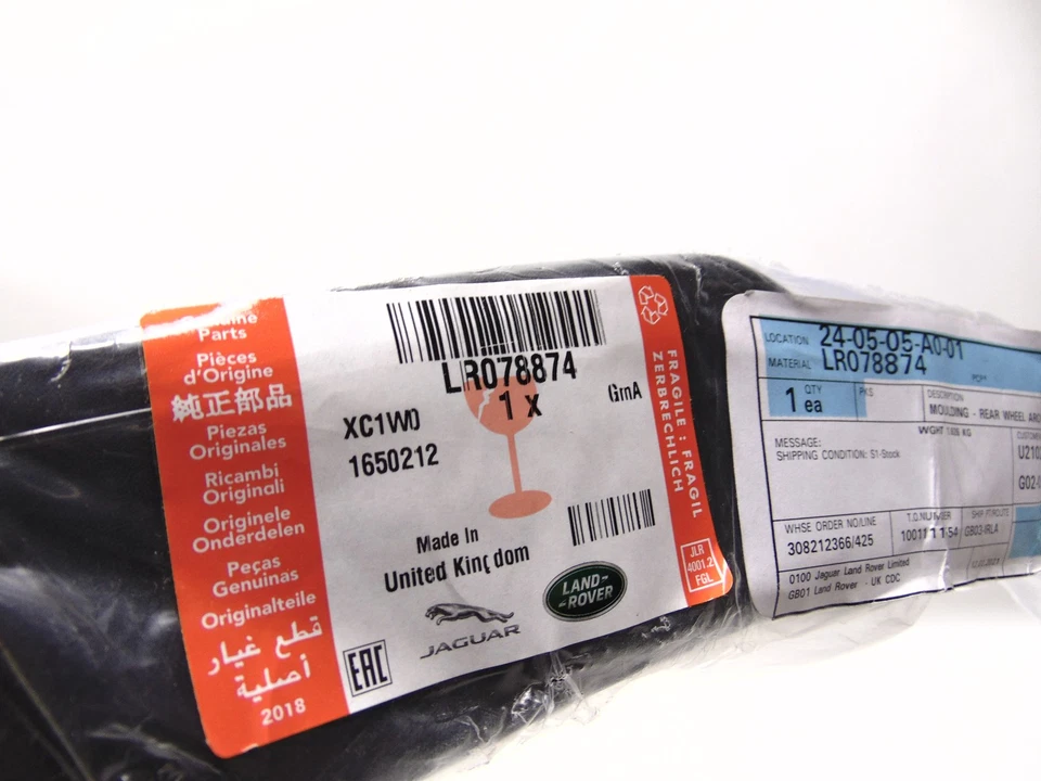 Neuf Véritable Land Rover Discovery Sport Arrière Gauche Roue Arc Bord Auto De - Photo 4/4