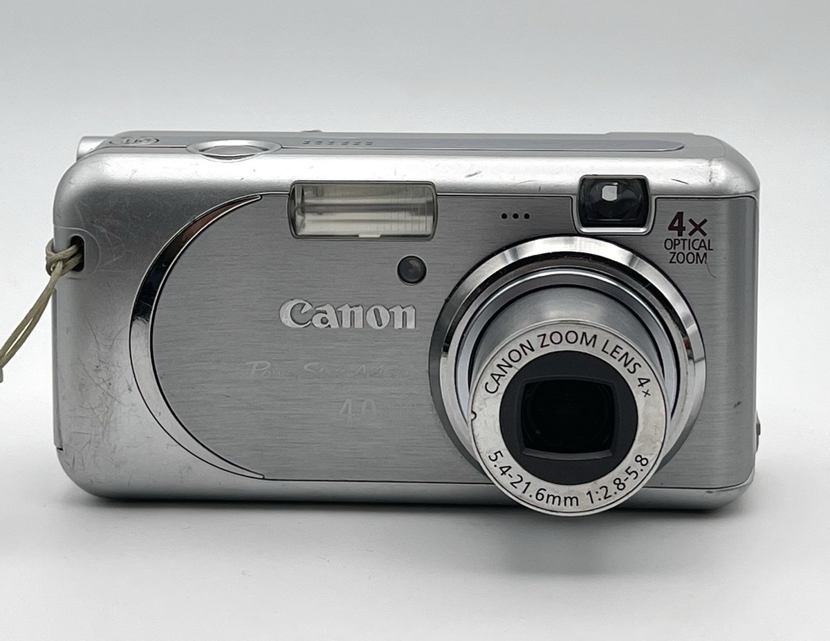 Canon PowerShot A430 PC1186 Silver LCD Dispaly 4.0 MP