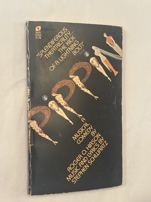 PIPPIN vintage paperback STEPHEN SCHWARTZ + ROGER O HIRSON Broadway Musical
